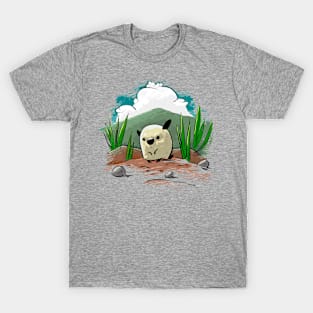 Hamster In Landscape T-Shirt